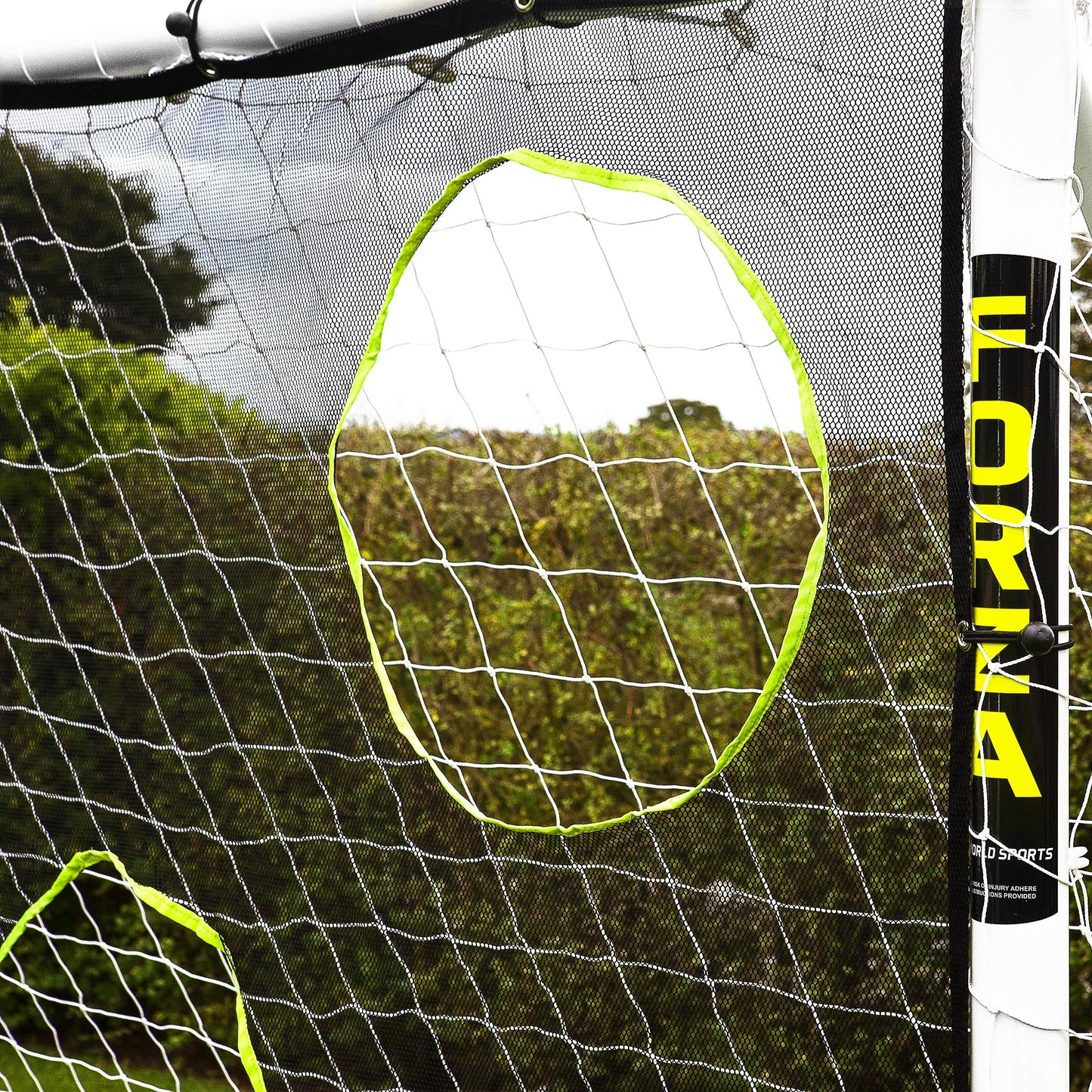 Lona de Entrenamiento de Fútbol | Equipamiento de Entrenamiento Indispensable (No Se Incluye Postes) (1,8m x 1,2m)